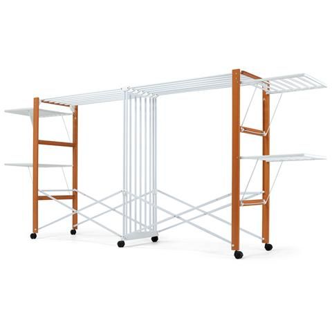 Foppapedretti Folding Drying Rack brown