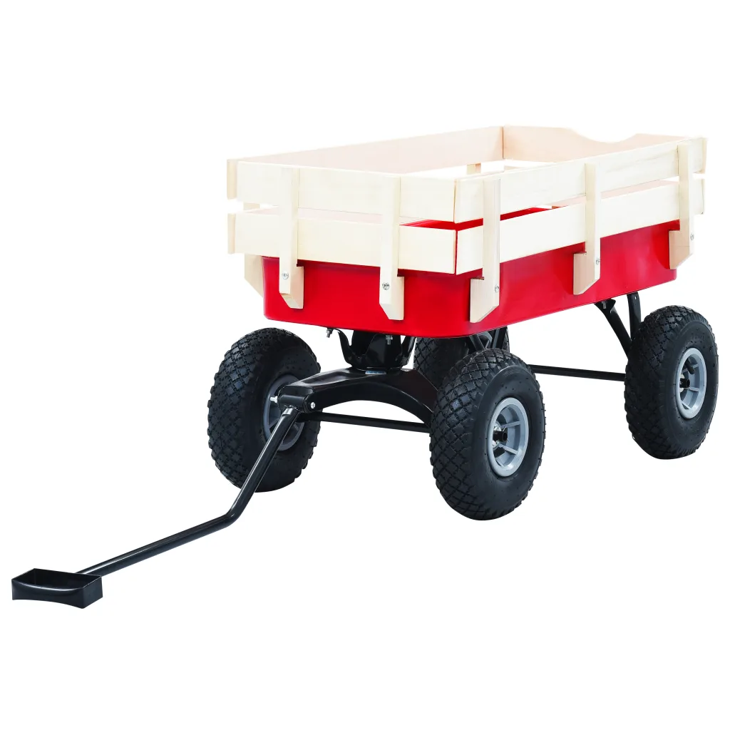 VidaXL Hand Trolley 150 kg Red