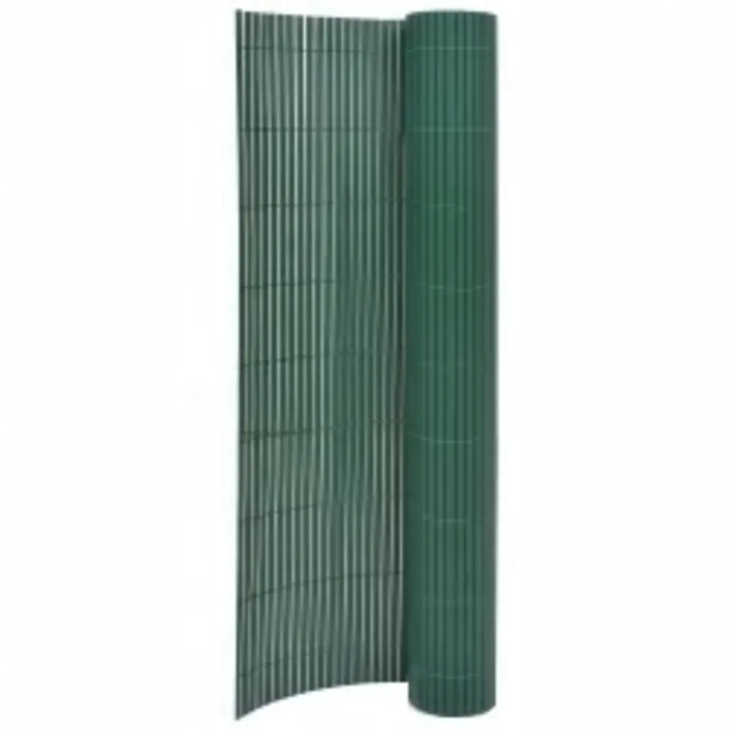 VidaXL Double-Sided Garden Fence 110x300 cm Green