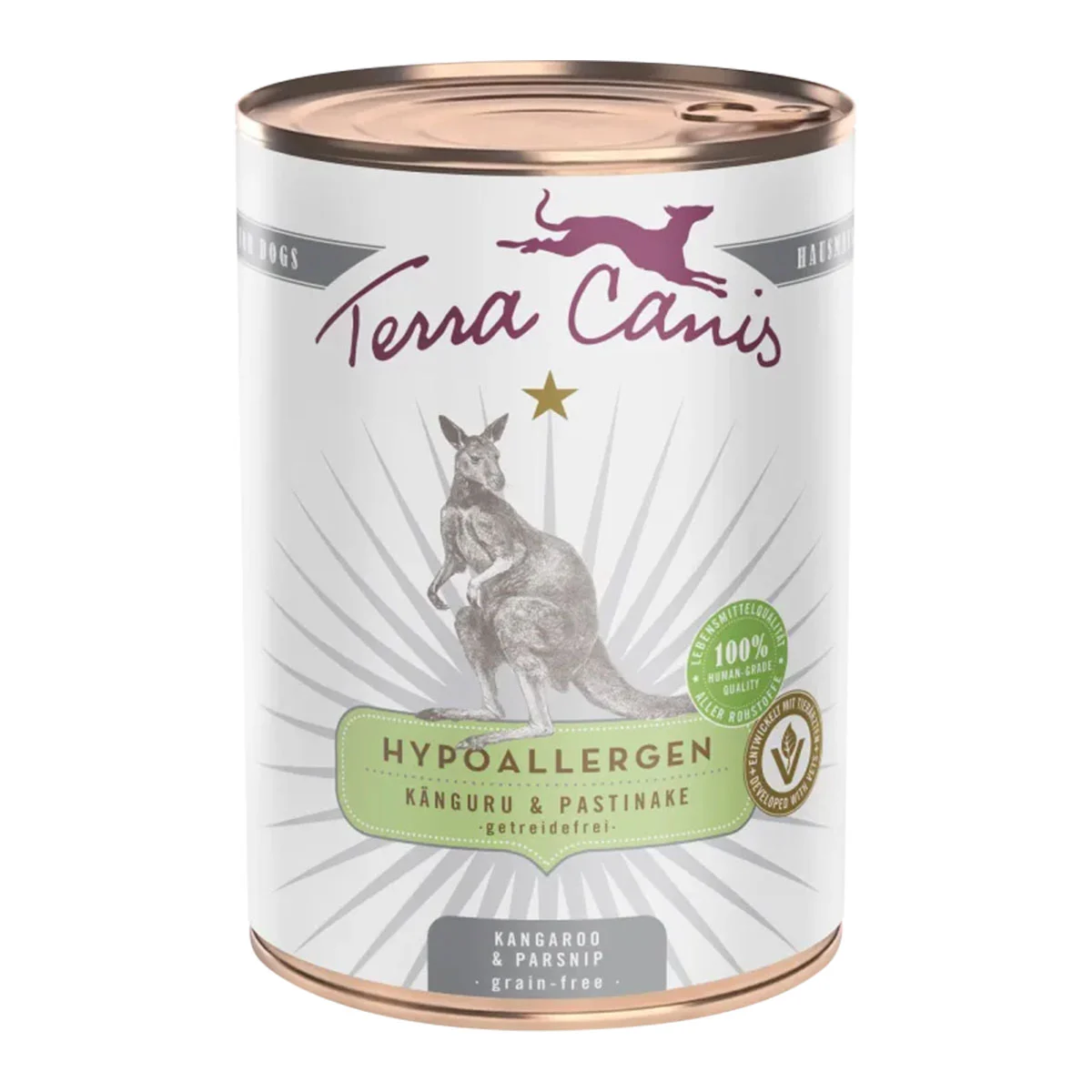 Terra Canis Hypoallergenic 6 x 400g - Kangaroo with Parsnip