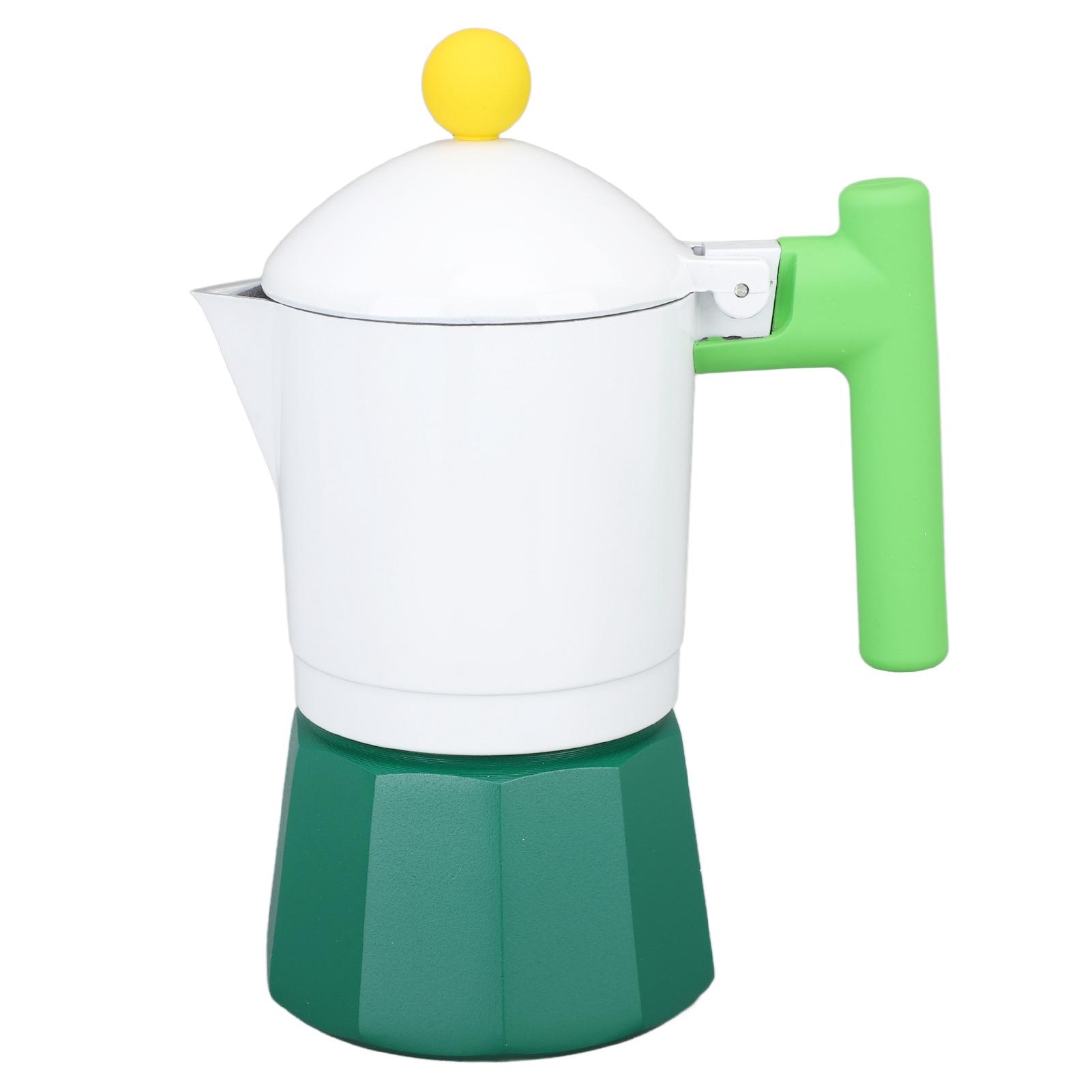 COSYHOME Moka Stove Coffee Maker Aluminium Alloy Italian Coffee Percolator Stovetop Moka Maker for Home