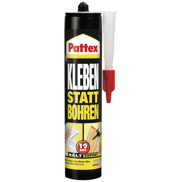 Pattex Kleben statt Bohren