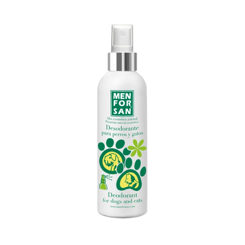 Menforsan Desodorante para perros y gatos fragancia talco Menforsan 125 ml