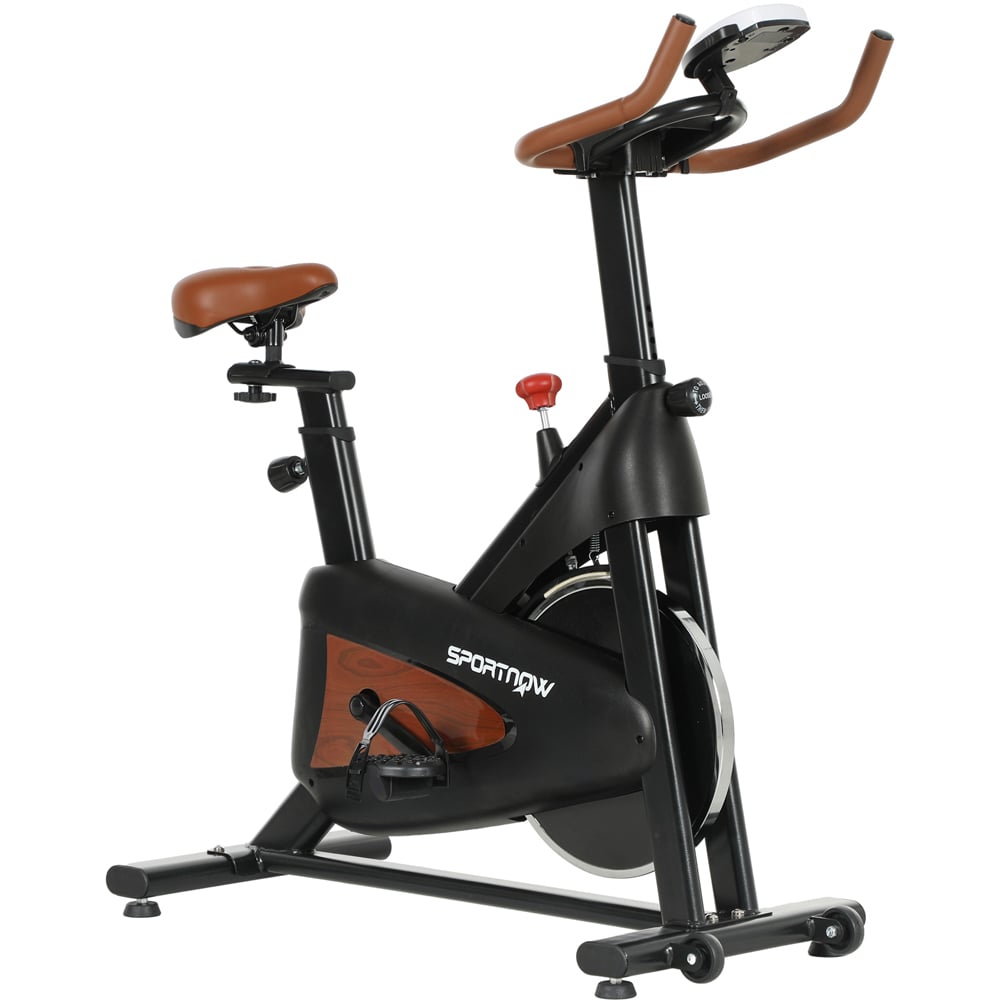 Sportnow Black Quiet Stationary Exercise Bike