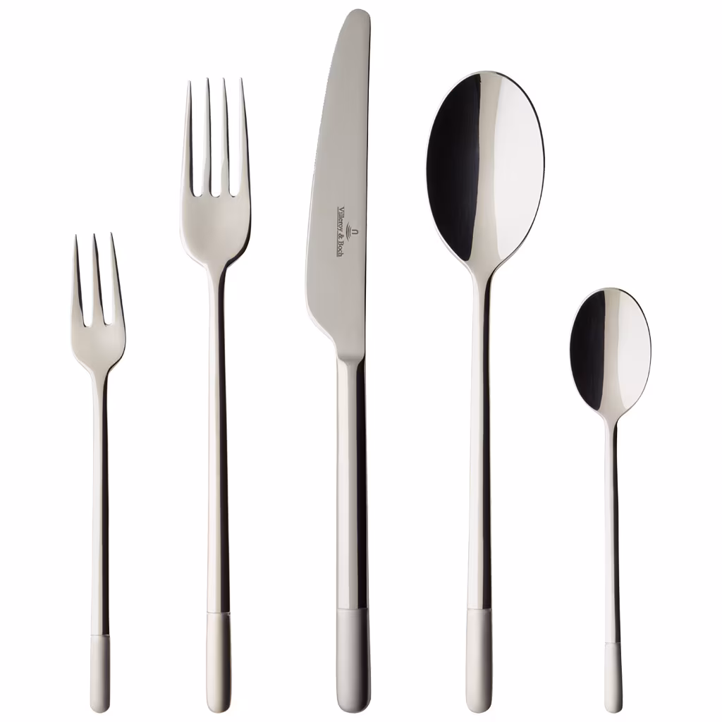 Villeroy & Boch Ella Satin Cutlery 30 Piece Cutlery Set gray