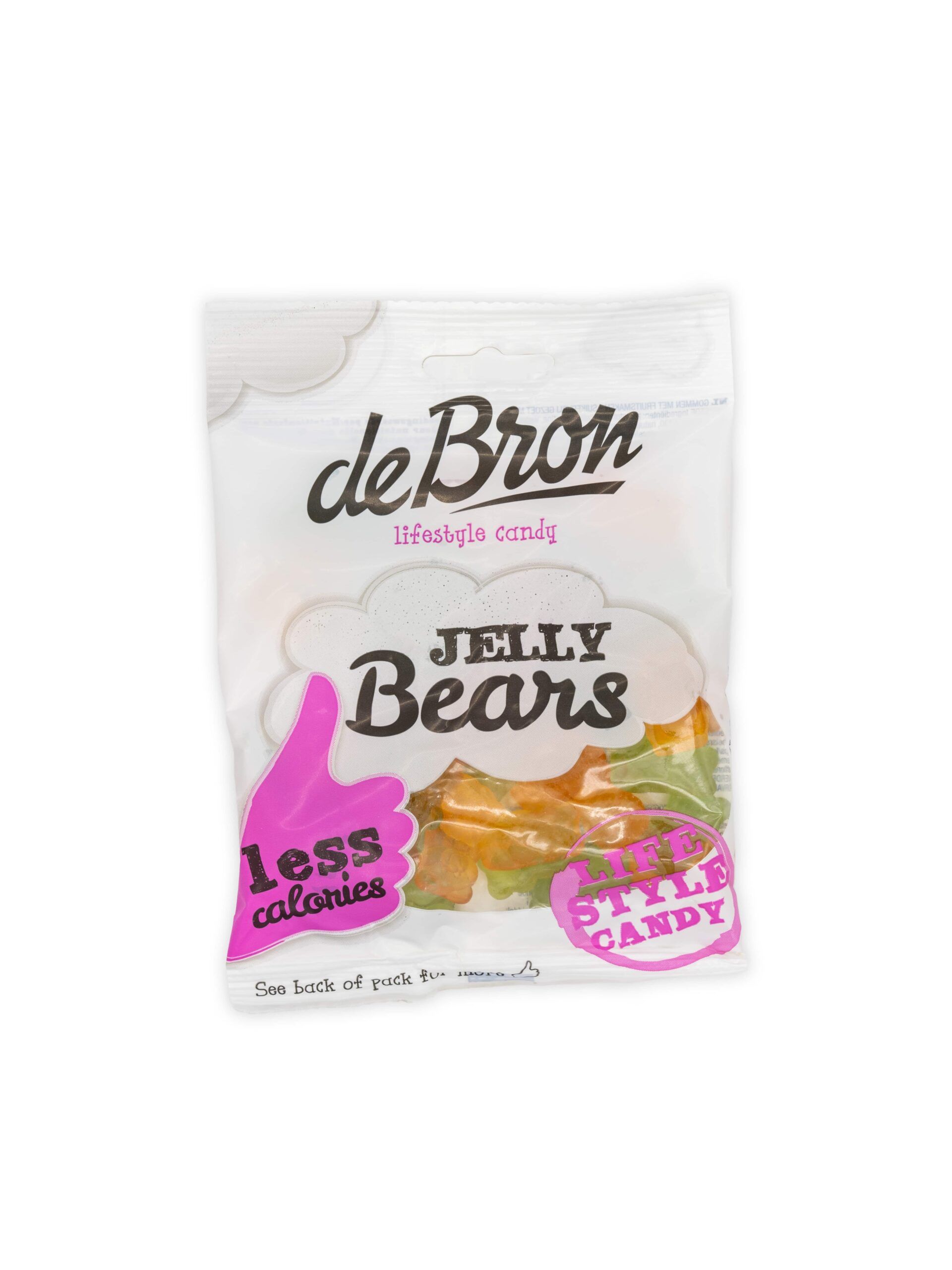 De Bron - Lifestyle Candy Jelly Bears – Less Calories - De Bron - Lifestyle Candy - Snacks - 90 Grams
