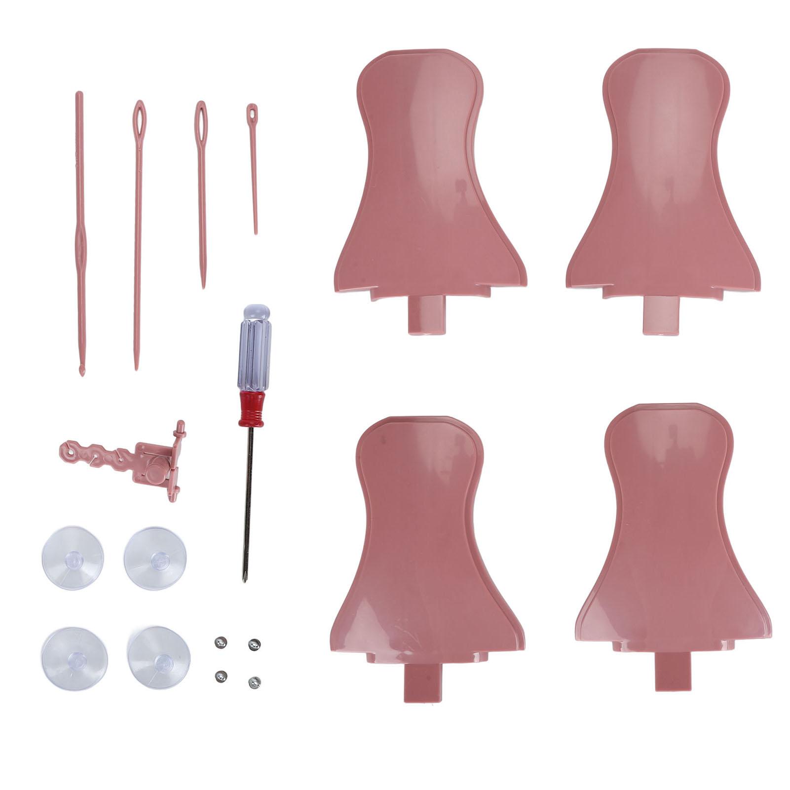 GoolRC 18pcs Knitting Machines Adapter Set Replacement Complete Tools DIY Knitting Machine Accessories for