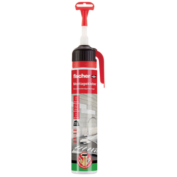 Fischer 545860 industrial glue 200ml for stone Concrete mirror sur...