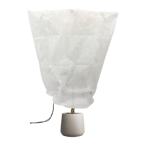 Plant Fleece Frost Protection Cover with Drawstring - 80cm x 120cm