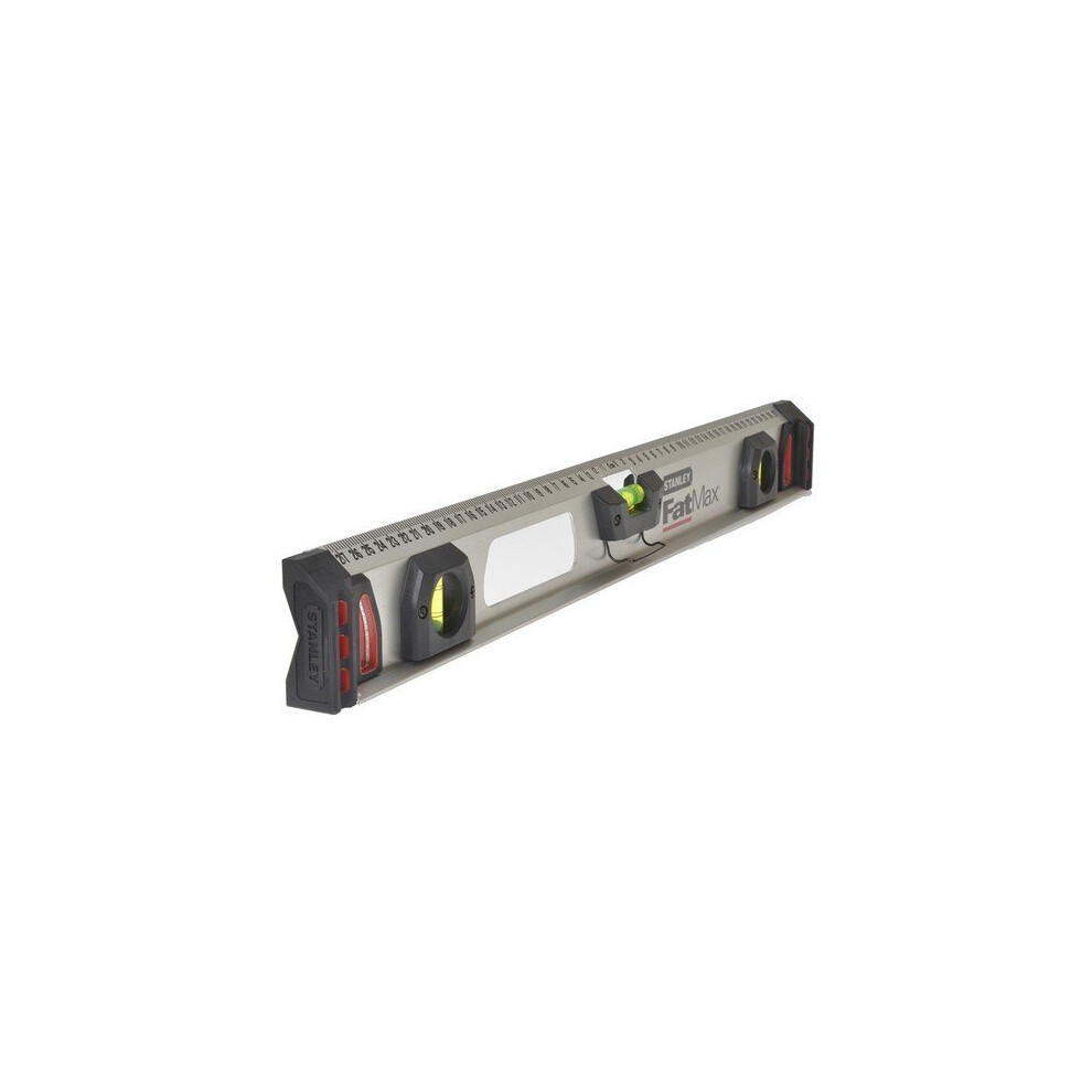 Stanley Tools STA143554 FatMax I-Beam Magnetic Level 3 Vial 60cm