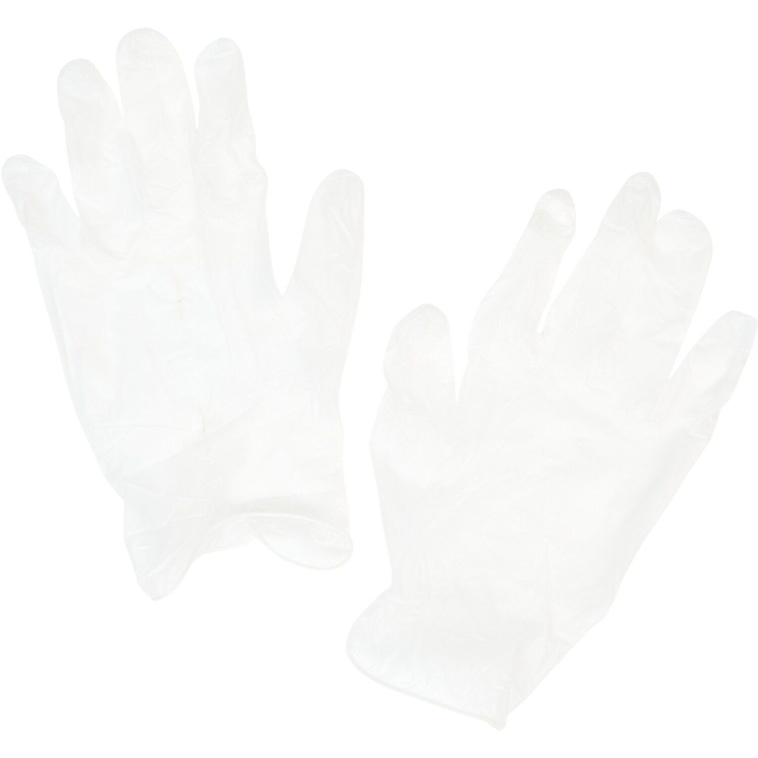 Aurelia 38228 Vinyl Gloves, Powder Free, Clr, L, Pk100