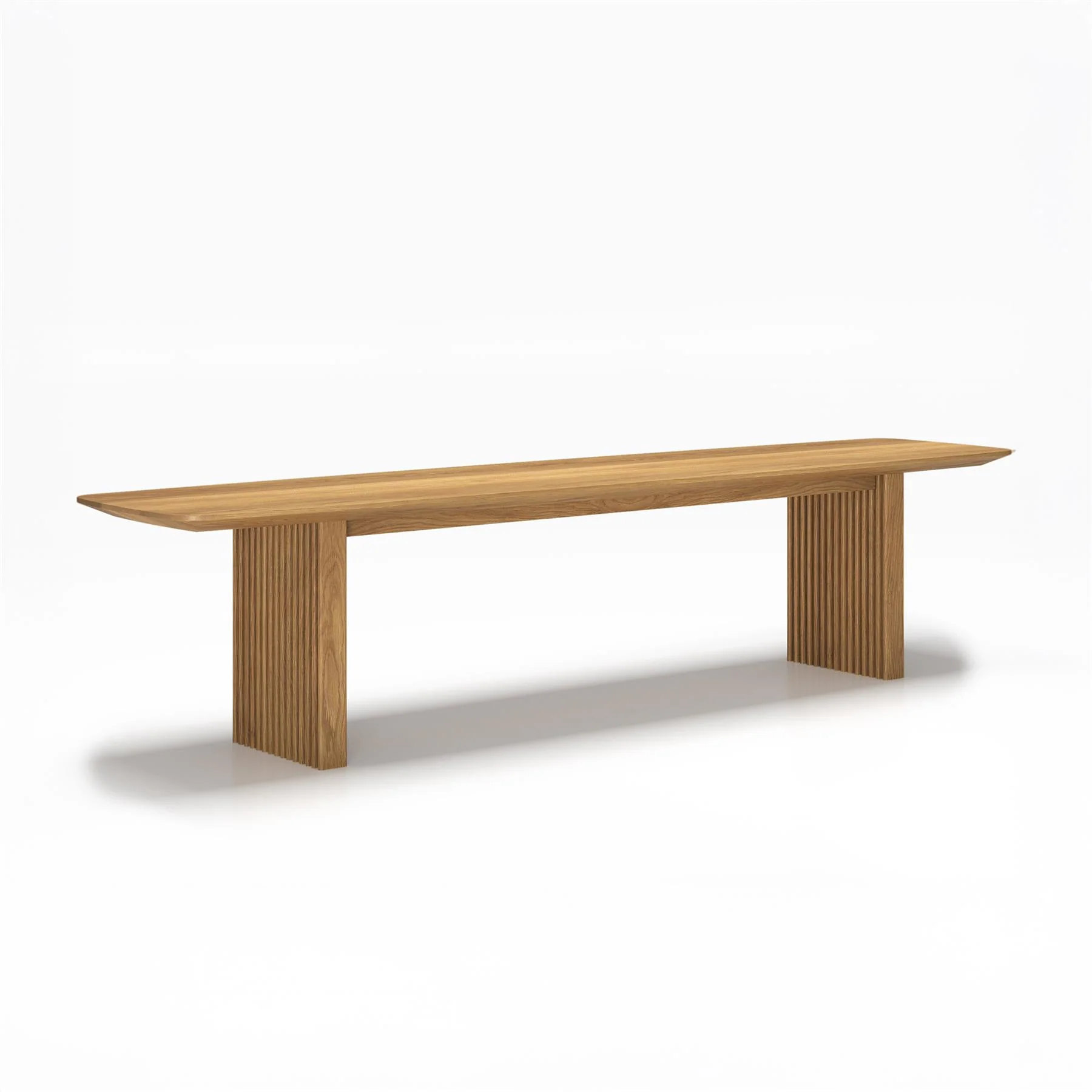 DK3 Ten Bench - Oiled oak / Length : 180cm Benches DK3 Designer Furniture From Holloways Of Ludlow