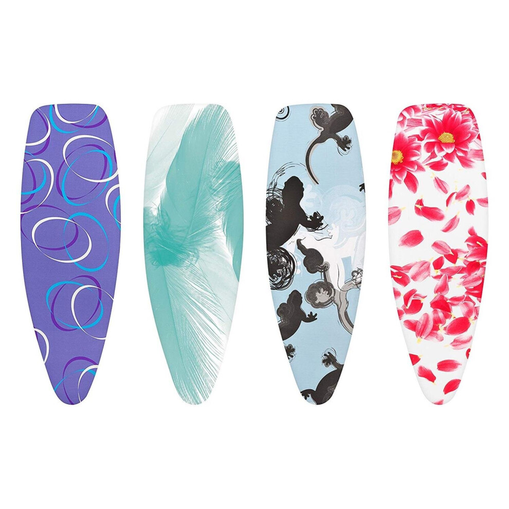 Brabantia Ironing Board Cover with 4 mm Foam - Size D, Extra Large, Bright Assorted Colours