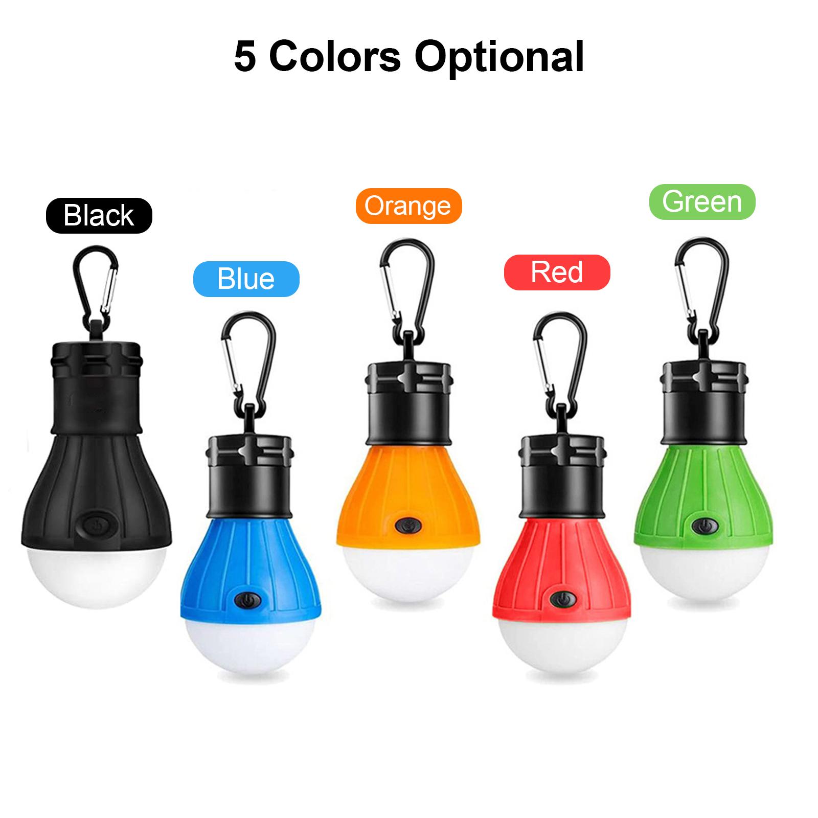TOMTOP JMS 1PC Camping Light Bulb Portable LED Camping Lantern Camp Tent Lights Lamp Camping Gear and