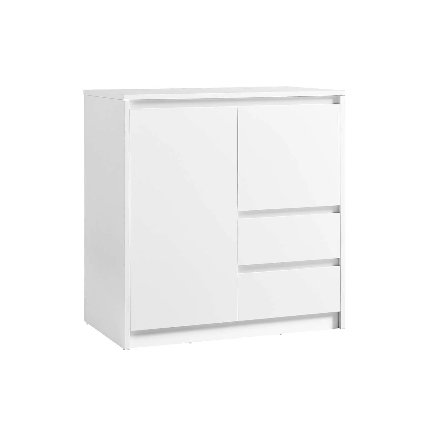 VASAGLE Modern Sideboard Cabinet with Adjustable Shelf and Drawers