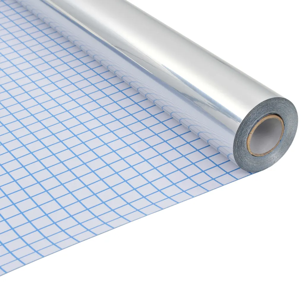 VidaXL Reflective Mirror Privacy Film Self-Adhesive 0.9x5 m