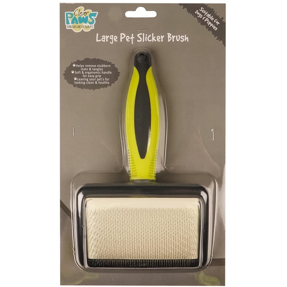 Clever Paws Pet Slicker Brush - Large
