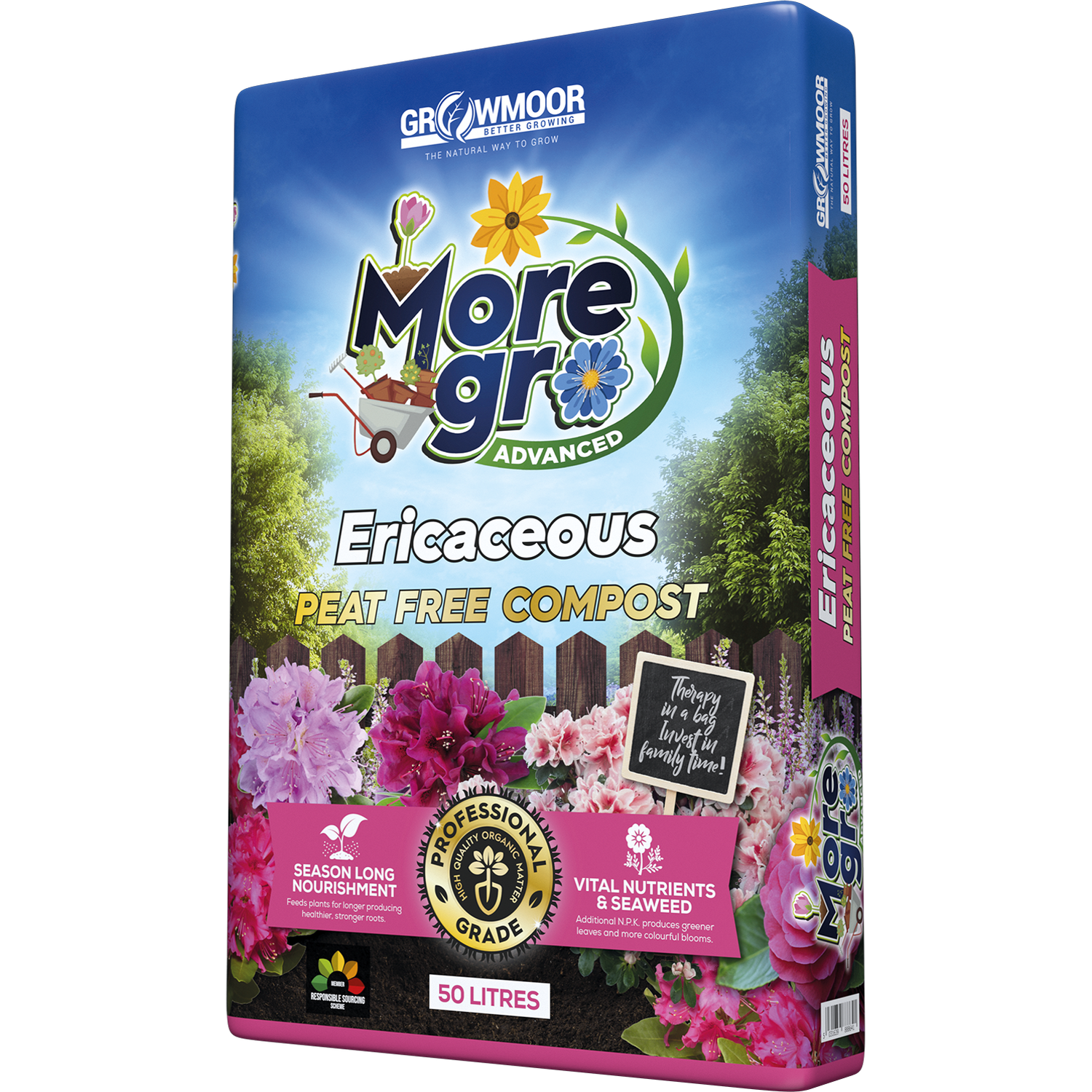 GROWMOOR 50L MoreGro Advanced Ericaceous