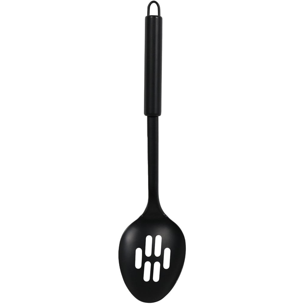 Malmo Stainless Steel Matt Black 4 Piece Kitchen Utensil Set