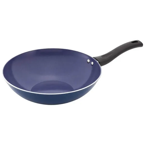 Judge Ceraglide, 28cm Woks, Non-Stick, Blue, Blue