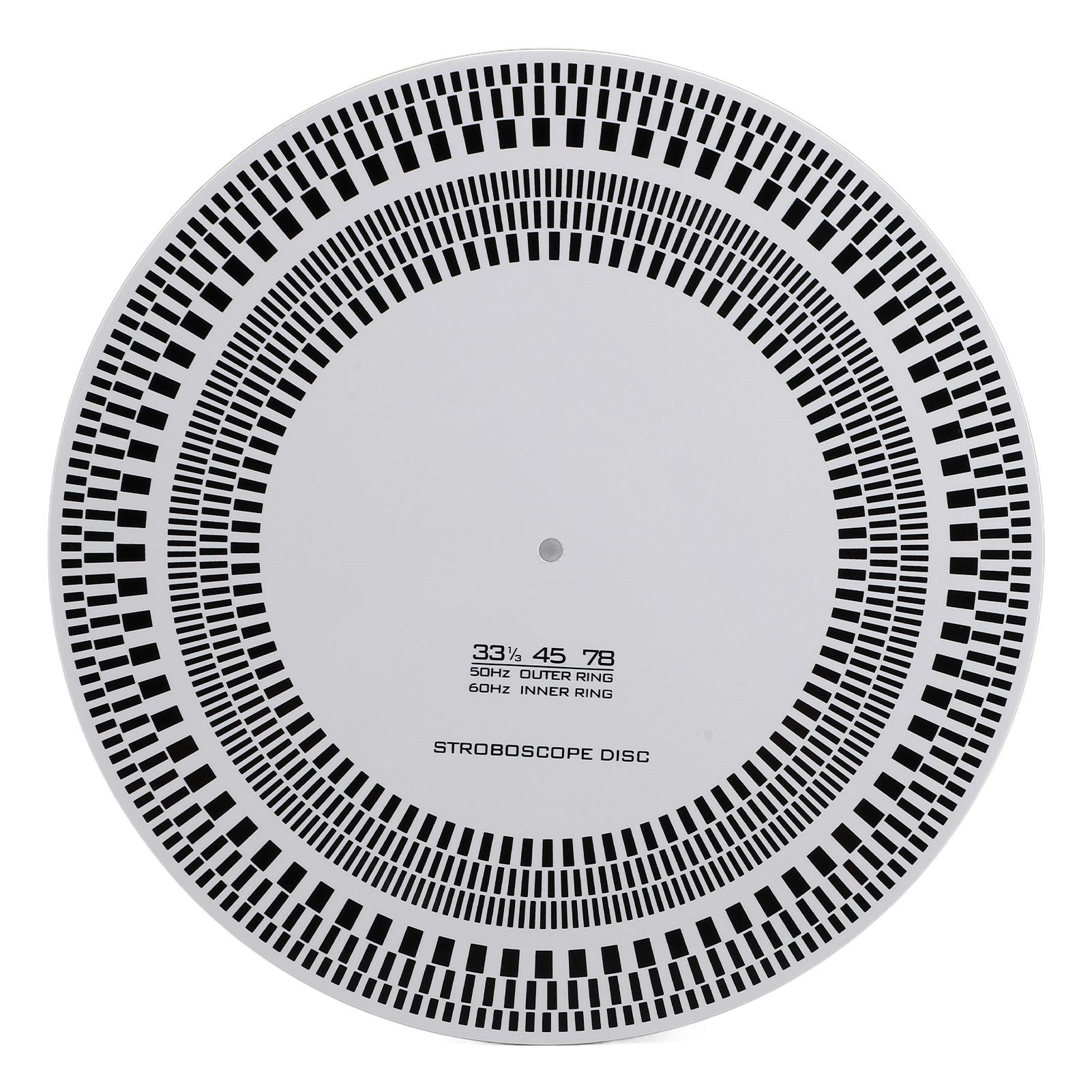 DIYelecs Record Player Speed Disk 297mm Diameter 3mm Thickness Adjustable Turntables Calibration Disc