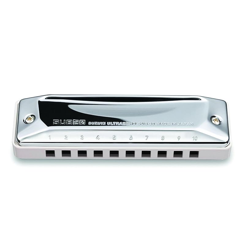 Suzuki Musical Instruments Harmonica Ultra Bend Sub-30 Key Of D