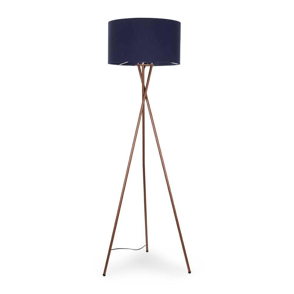 Iconic Lights Mishler 162cm Tripod Floor Lamp blue