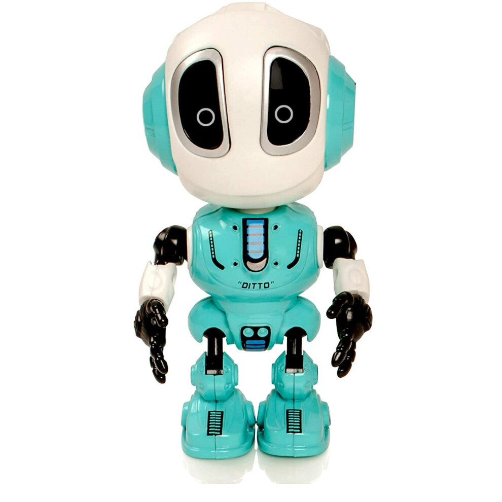 Netpricedirect Ditto Voice Changing Repeating Mini Interactive Metal Talking Toy Robot Figure