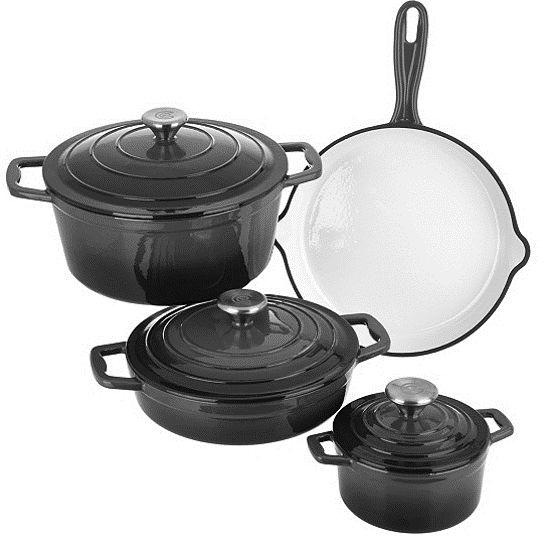CS-Kochsysteme By Carl Schmidt Sohn Xanten 4 Piece Cookware Set gray