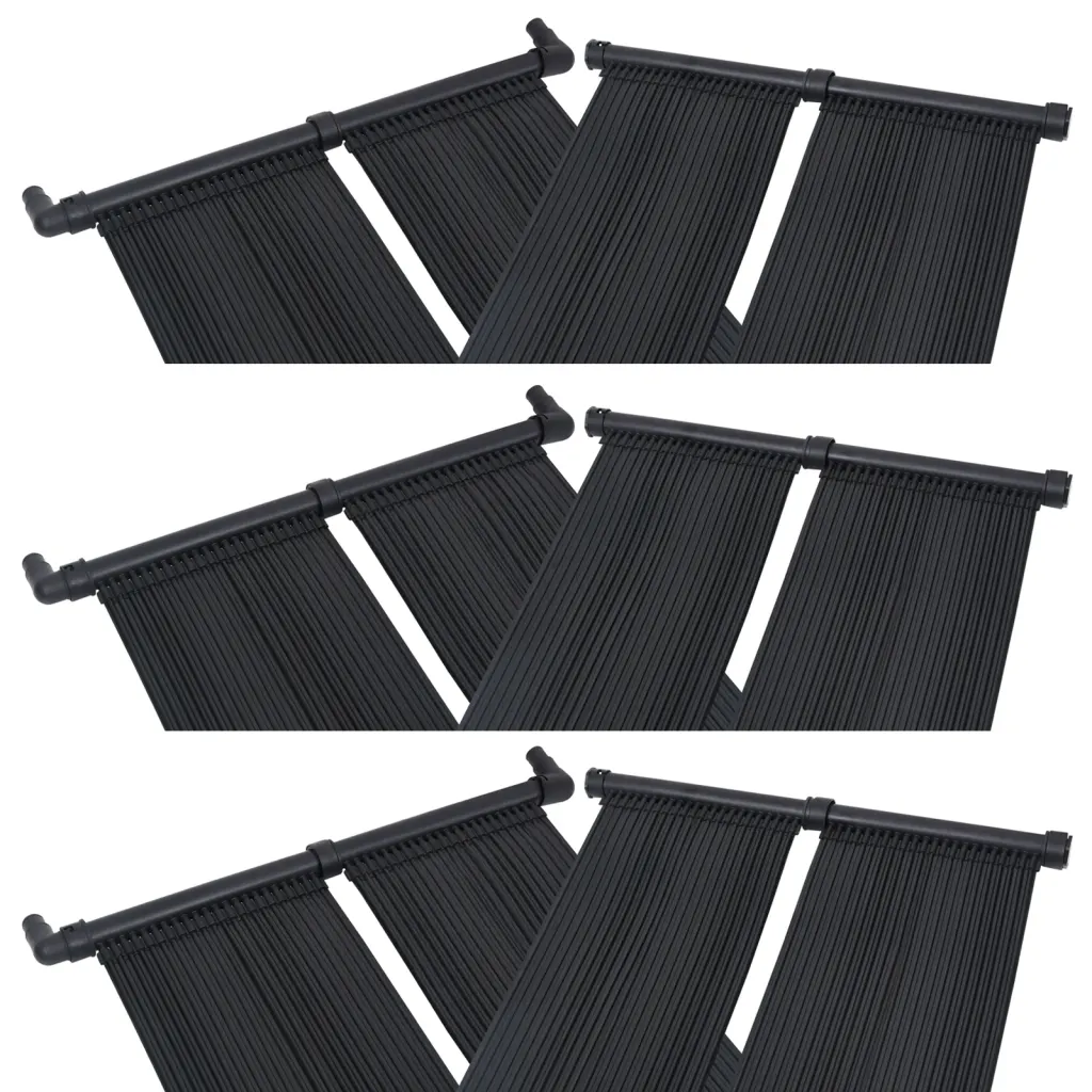 VidaXL Solar Pool Heater Panel 6 pcs 80x310 cm