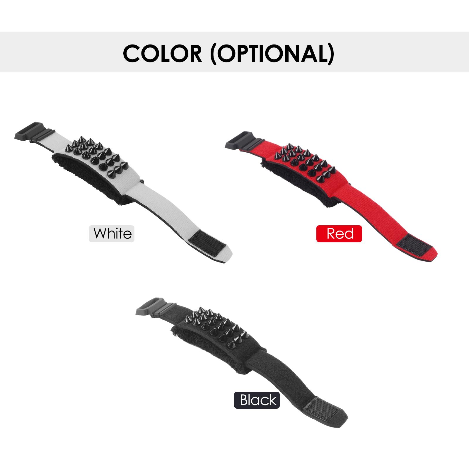 TOMTOP JMS 19cm Guitar String Mute Guitar/Bass Gear Fretboard Muting Wrap Punk Style String Dampener String black