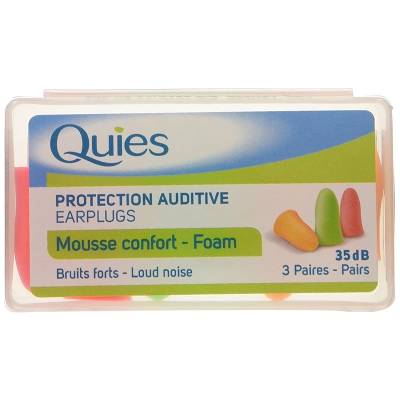 quiz foam earplugs 3 pairs Quies Foam Earplugs 3 pairs Goods