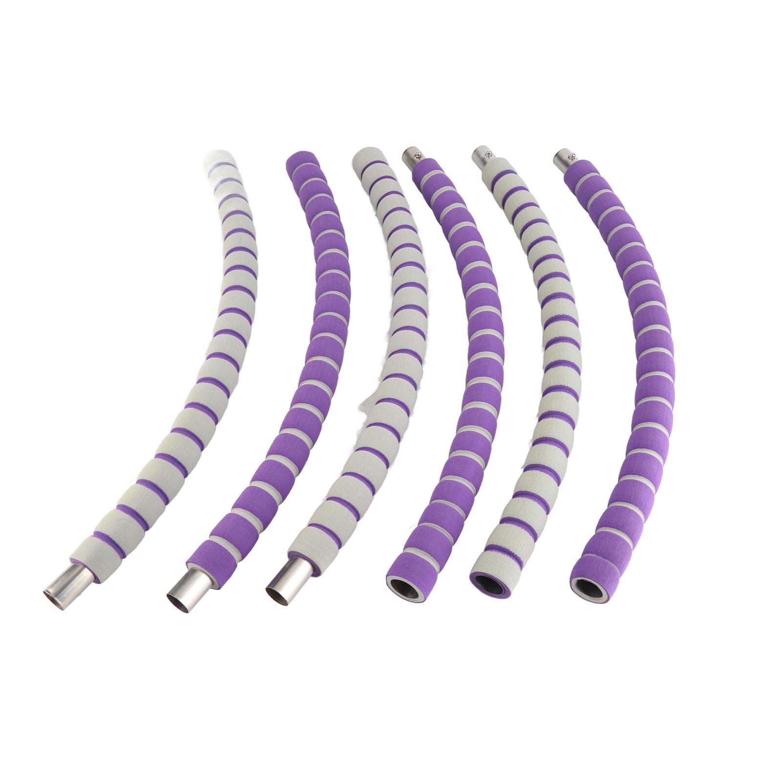 Fishine Hula Ring Detachable Stainless Steel Sponge Quickly Tighten Belly Weighted Hoop for Sport Exercise