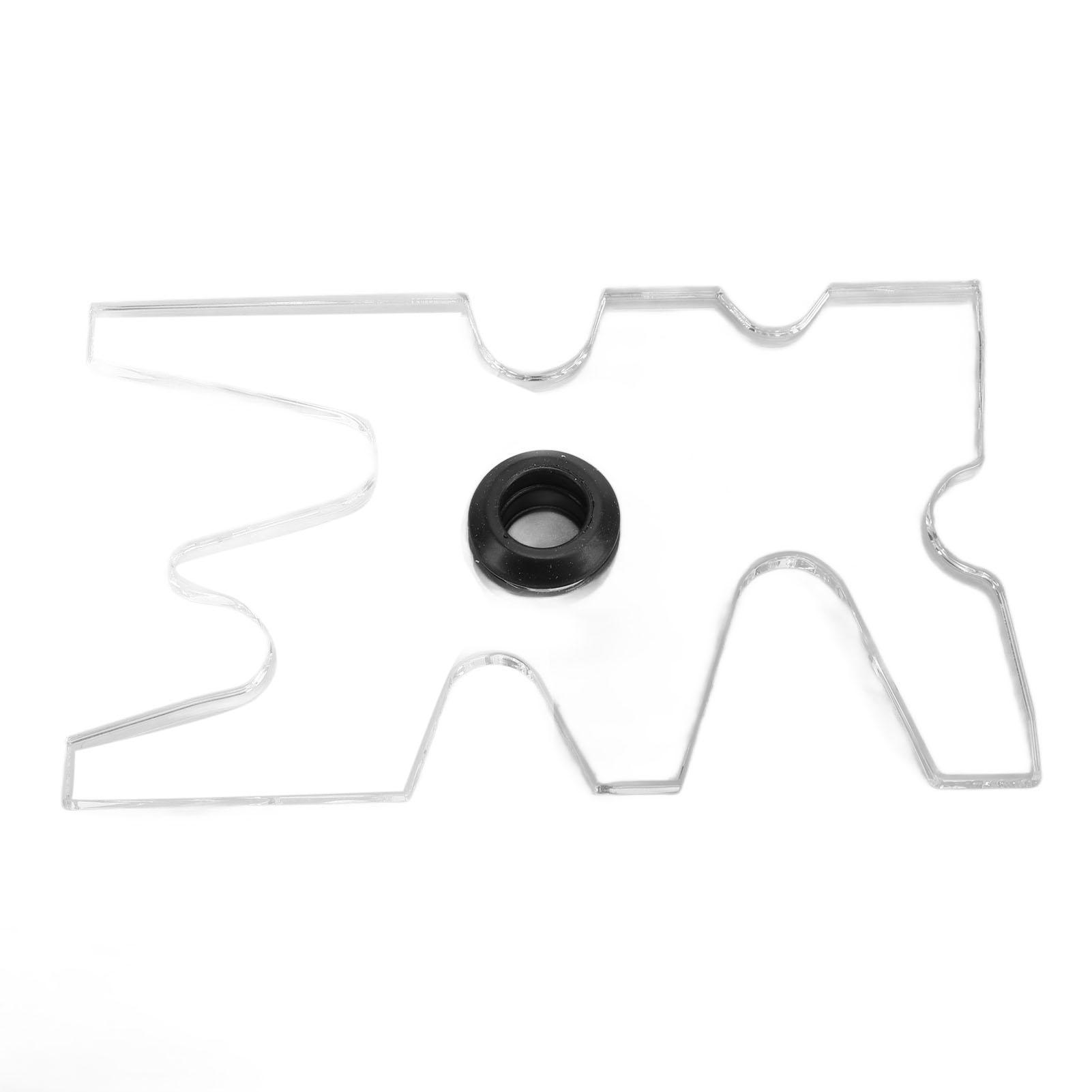 Vestidos Billiard Bridge Head Portable Clear Acrylic Snooker Pool Cue Moosehead Head Billiard Accessory