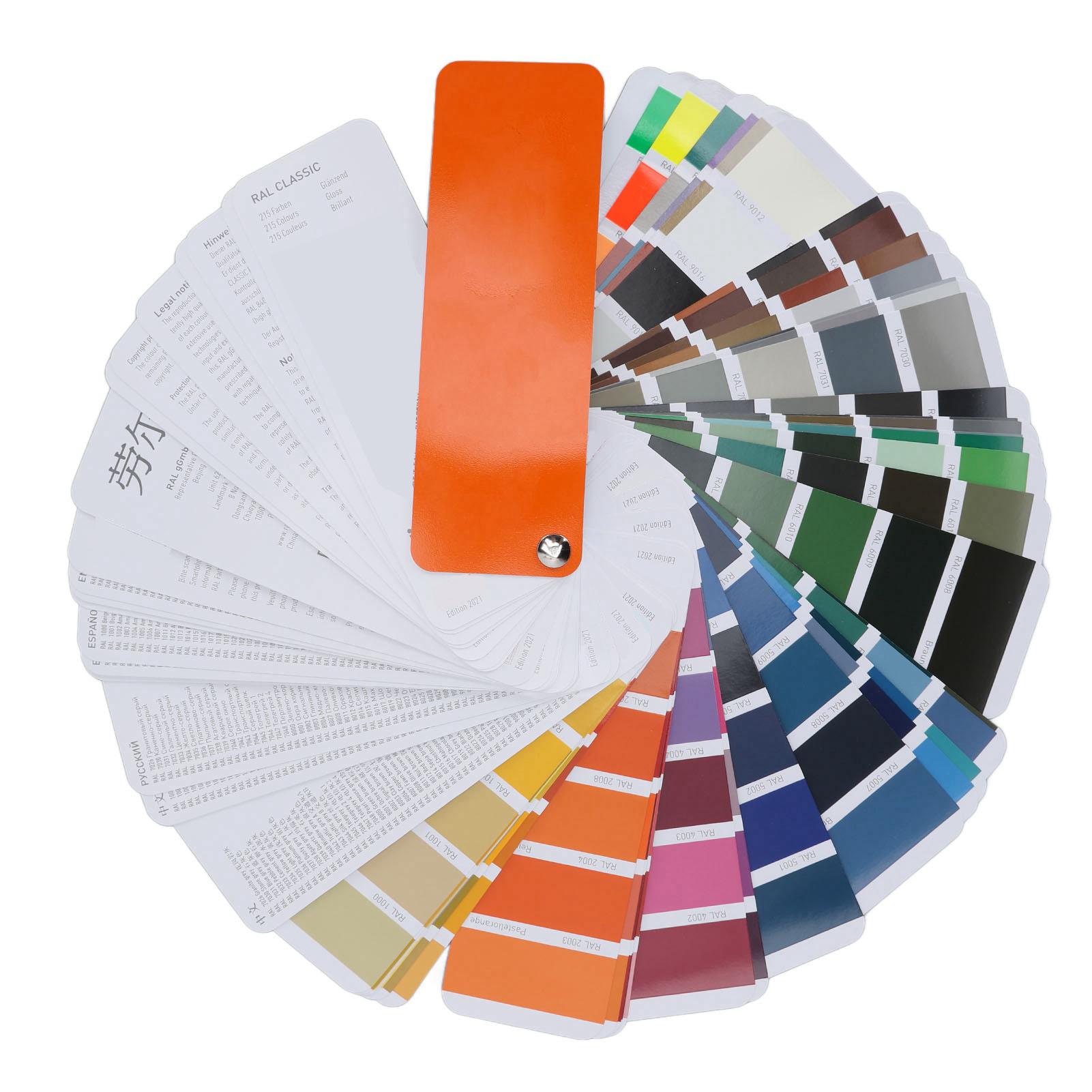 Health & Beauty PRODUCT Color Guide Special Coating Colors Sequence Arrangement Color Test Book for Ceramics Paints