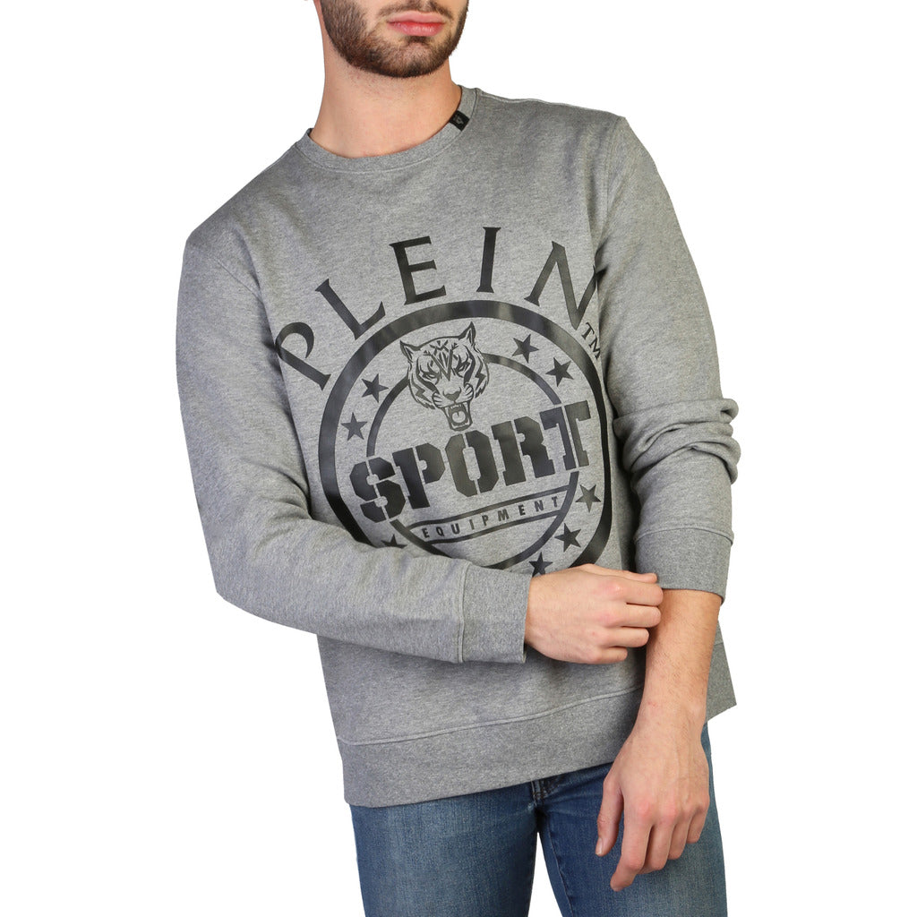 Plein Sport Fips208 Grey Mens Sweatshirts - Size Small