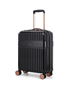 Rock Luggage Selene Suitcases Charcoal - Black