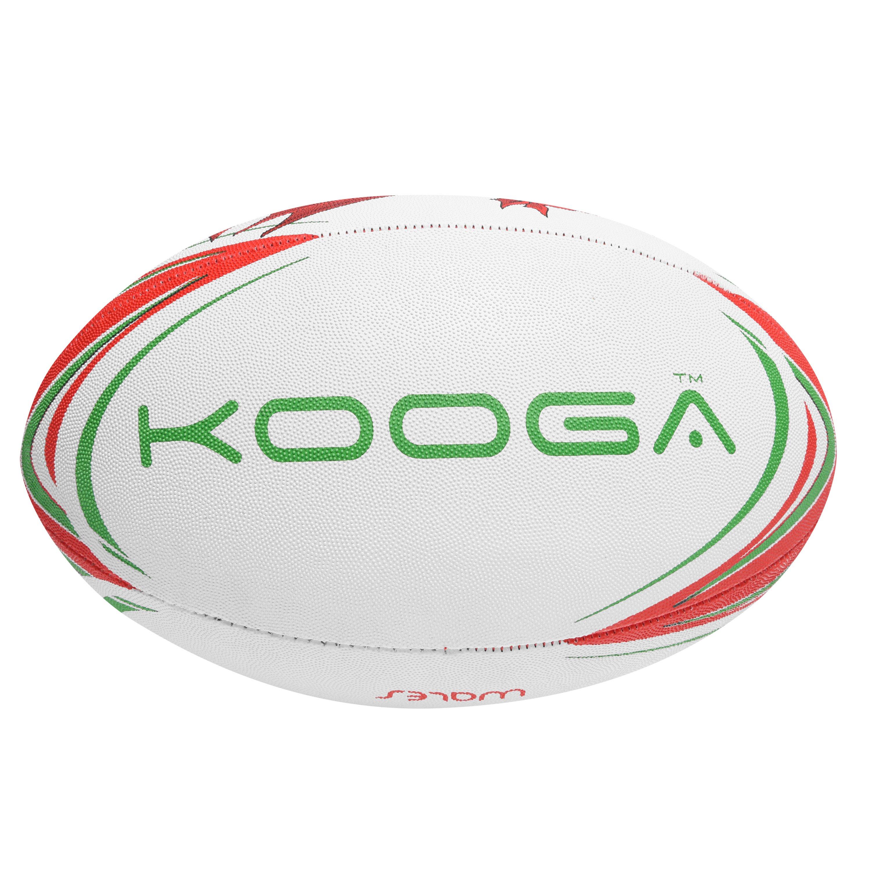 KooGa Rugby Ball - White