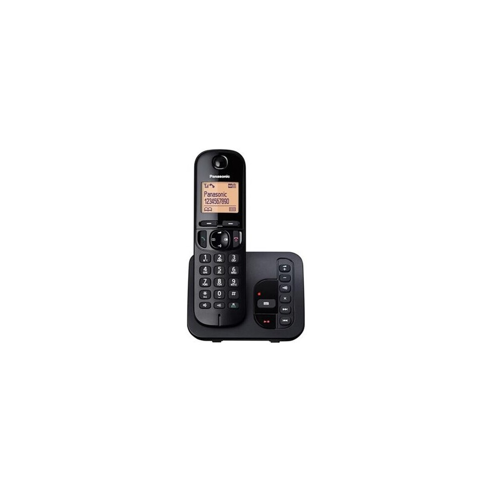 Panasonic KX-TGC220E Cordless Telephone Black
