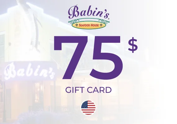 Babin's Seafood House Gift Card 75 Usd Key - United States