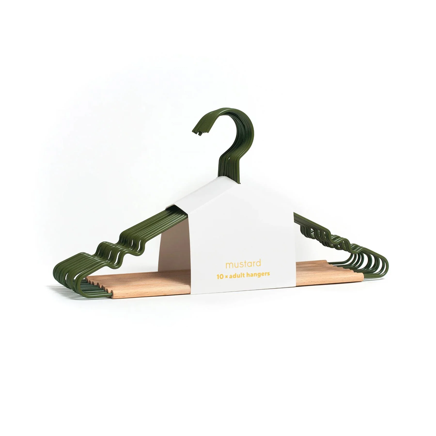 Mustard Made The Hangers - Olive / Adult : 38.5cm Mustard Made All Products - Do Not Publish