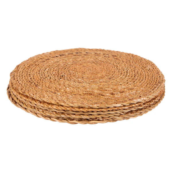Round Woven Typha Placemats 30cm Pack of 6