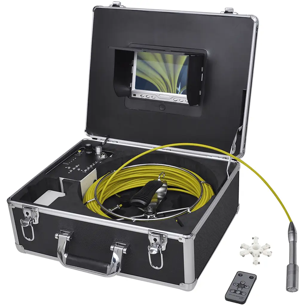 VidaXL Pipe Inspection Camera 30 m with DVR Control Box