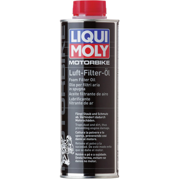 Liqui Moly 1625 Motorbike Air Filter Oil 500ml Optimal Air Flow