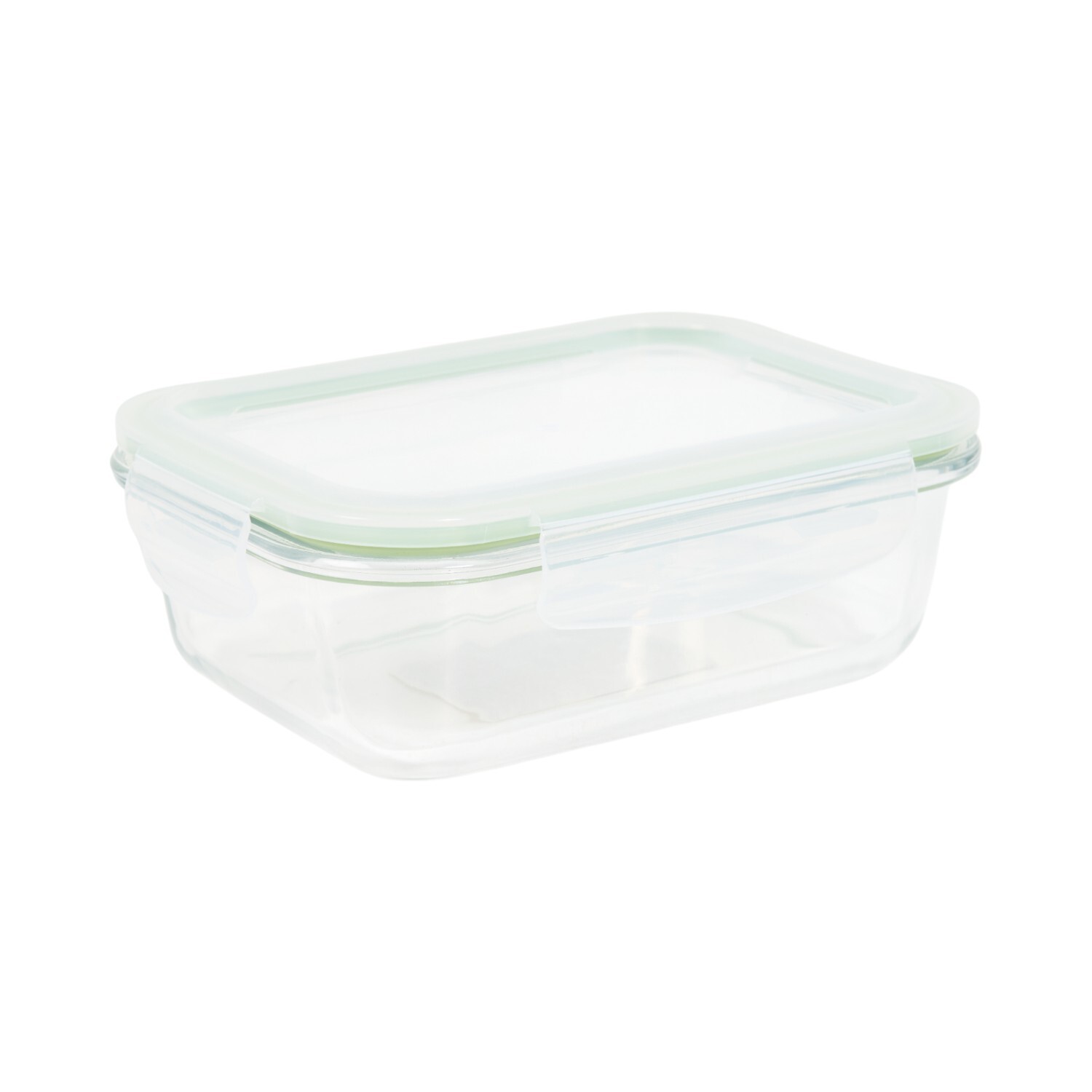 Rectangle Glass Food Storage Med