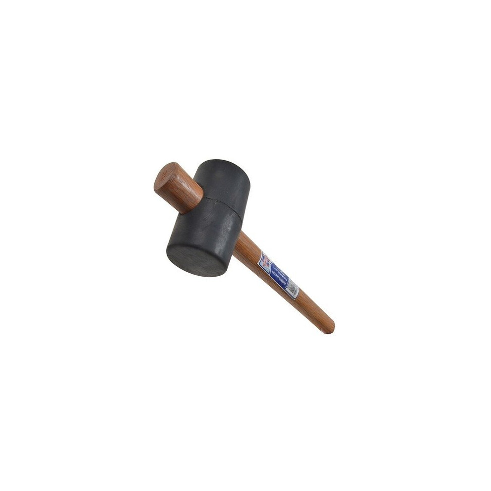 Faithfull FAIRMB212 Rubber Mallet - Black 680g (24oz)