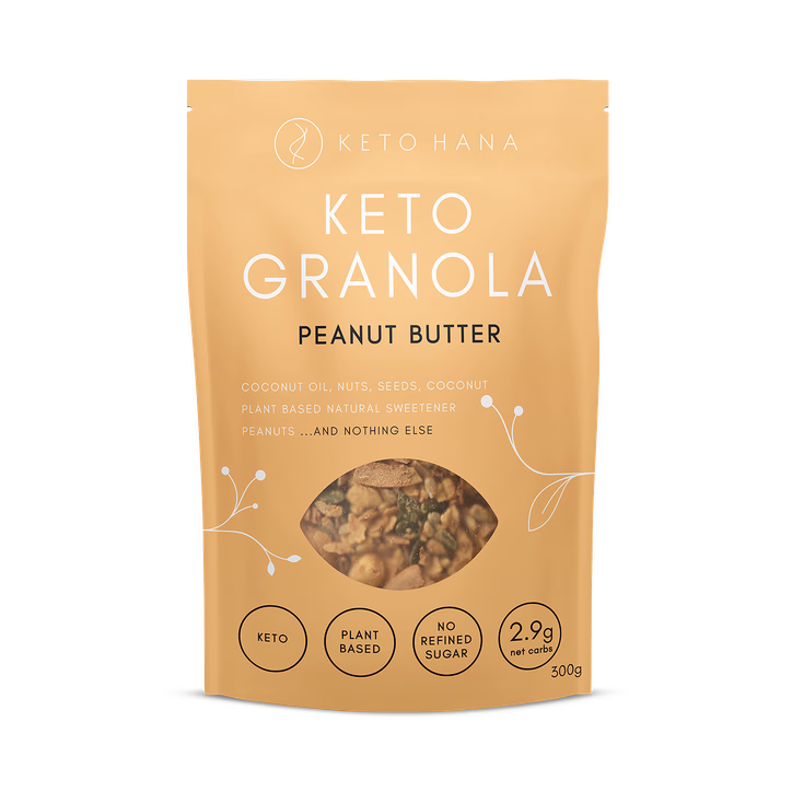Keto Hana Peanut Butter Granola 300g