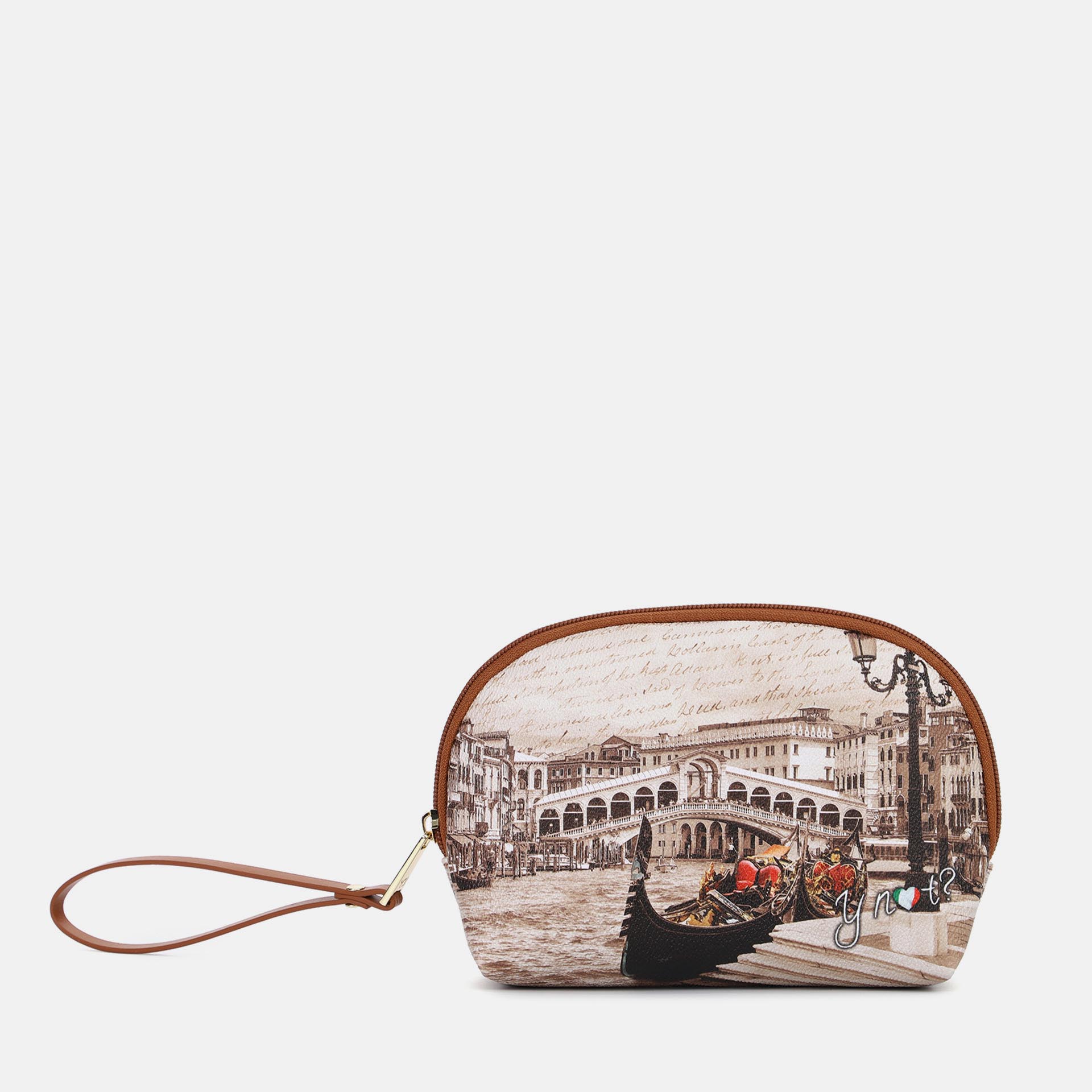 Ynot Ynot? Beauty Case Yes Bag Stampa Città Venice Postcard Beauty Case Da Donna