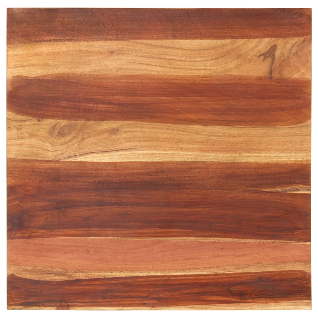 VidaXL Table Top Solid Sheesham Wood 25-27 mm 70x70 cm