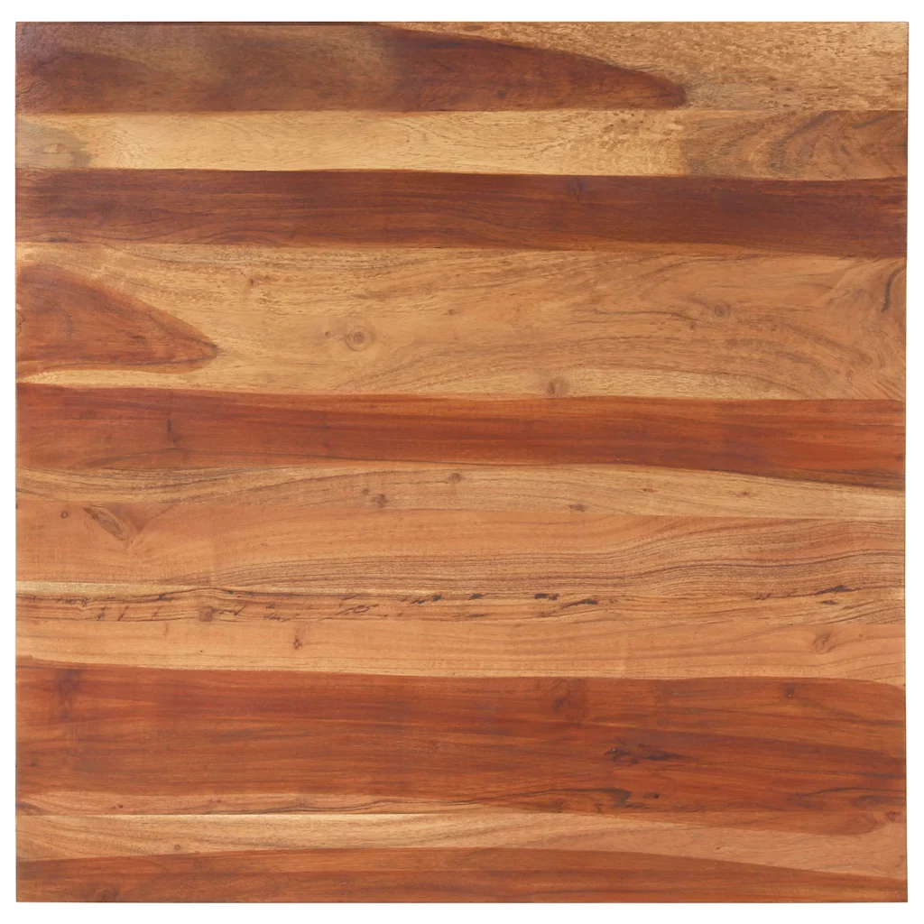 VidaXL Table Top Solid Sheesham Wood 25-27 mm 80x80 cm